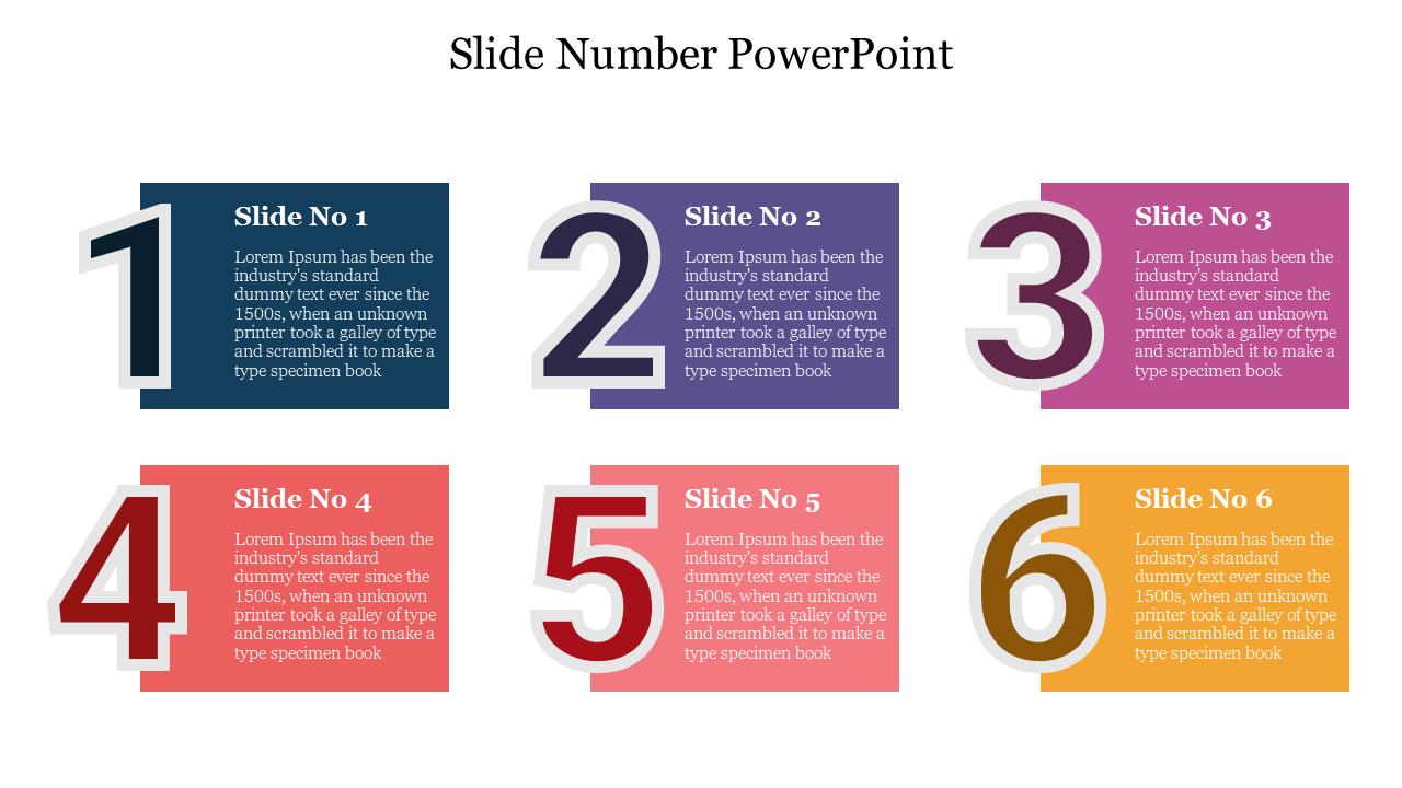 Slide Number PowerPoint